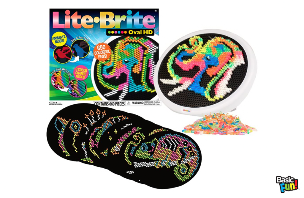 Lite Brite Oval HD From Basic Fun Toy Tales