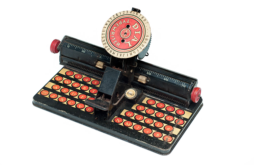 dial typewriter