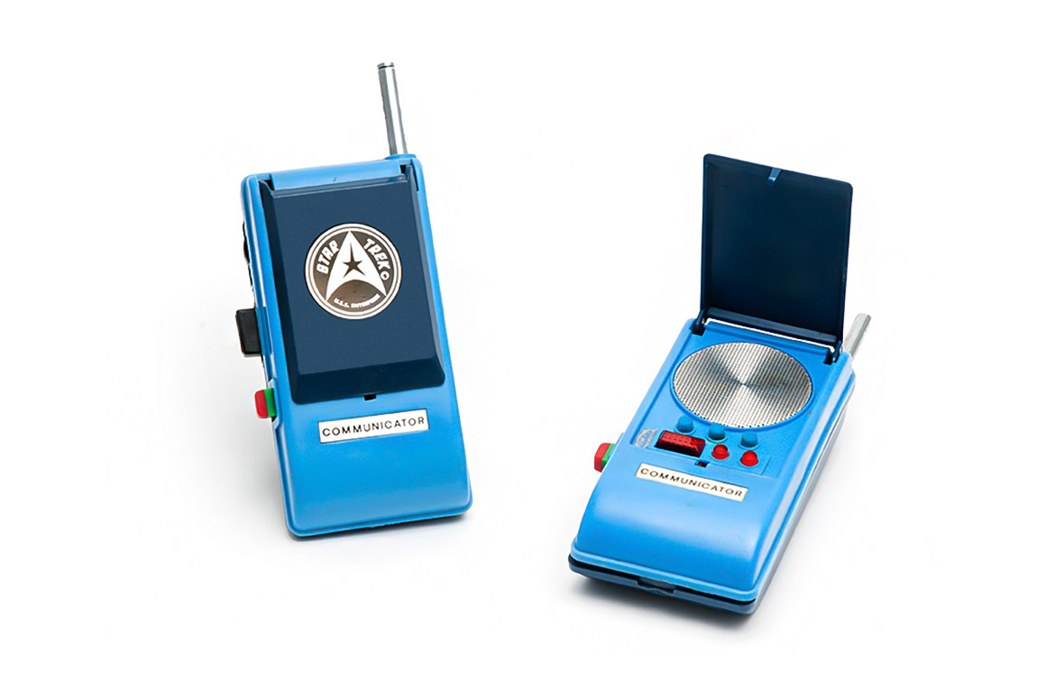 vintage star trek communicator