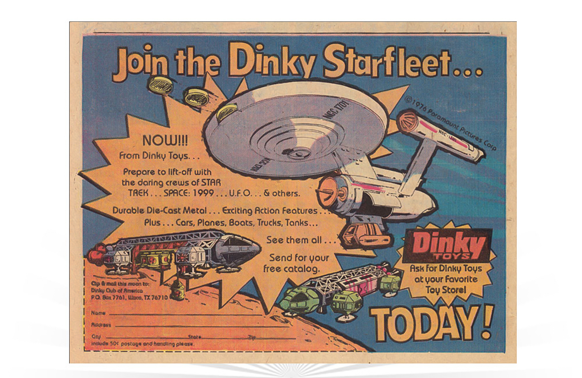 Join the Dinky Starfleet