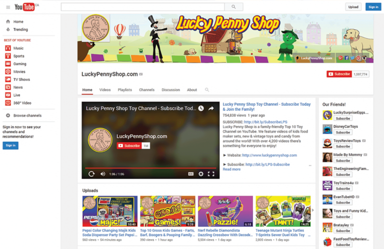 Lucky Penny Shop, Toy Unboxing YouTube Channel | Toy Tales
