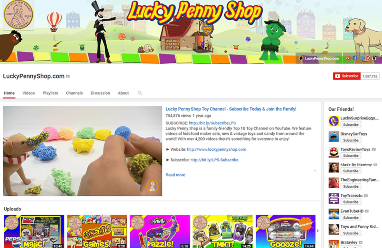 Lucky Penny Shop, Toy Unboxing YouTube Channel | Toy Tales
