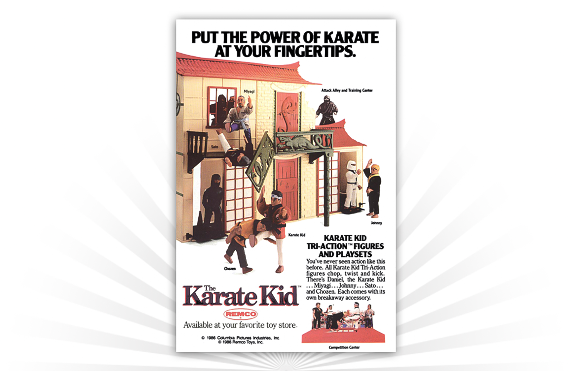 karate kid playset