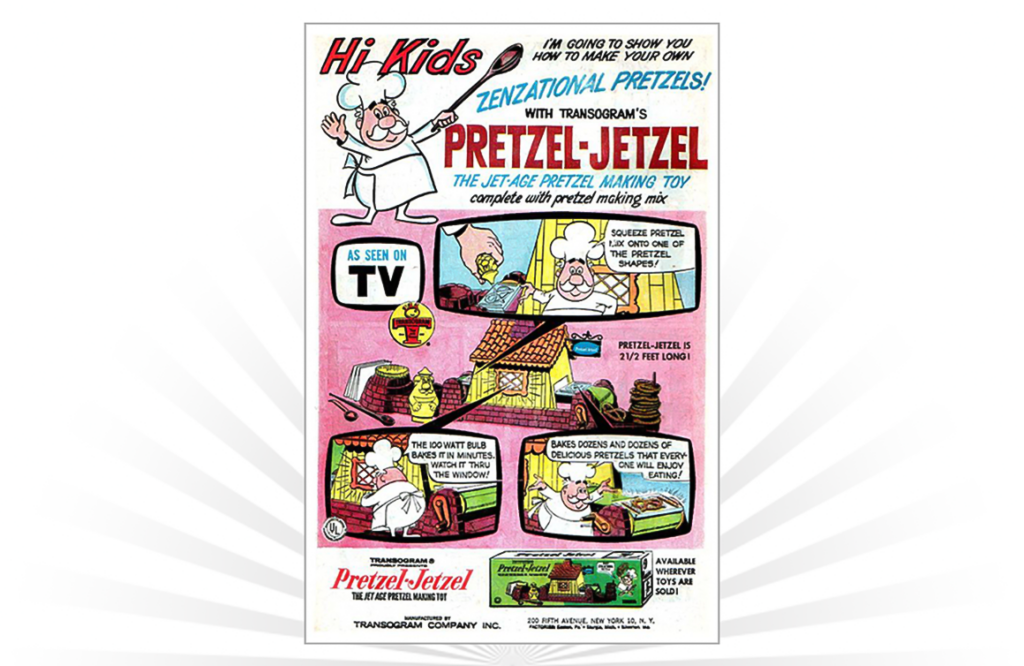 PretzelJetzel from Transogram (1965) Toy Tales