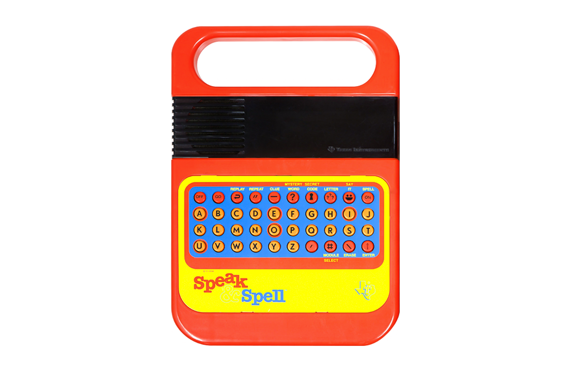 Speak & Spell from Texas Instruments (1978) | Toy Tales