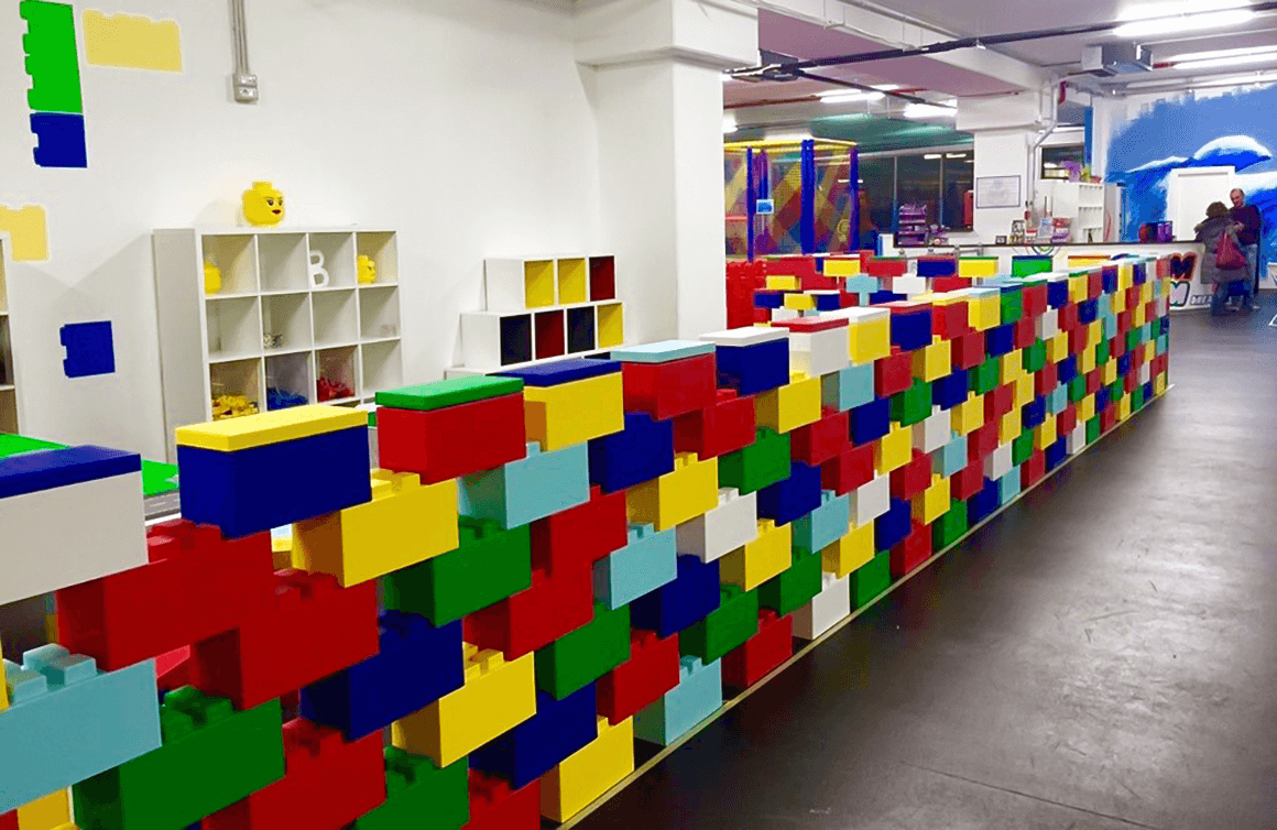 legos blocks wall