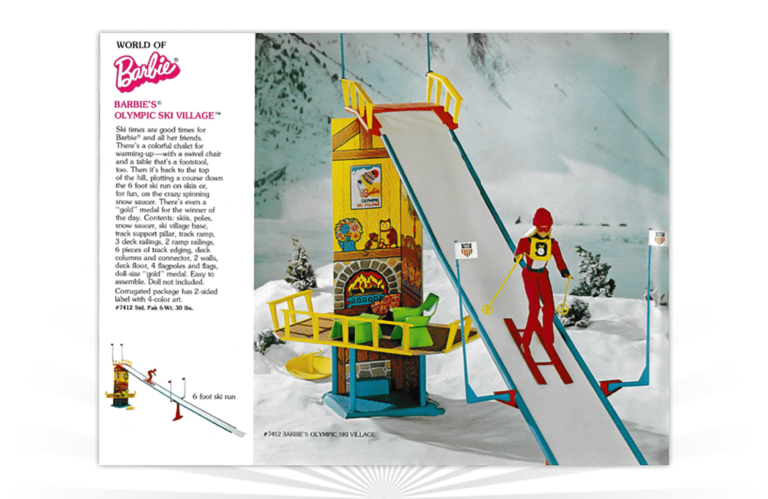 Barbie’s Olympic Ski Village from Mattel (1975) | Toy Tales