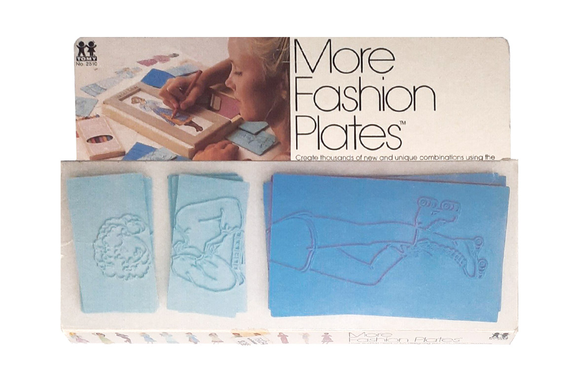 Fashion Plates TOMY New In Box Vintage 1978