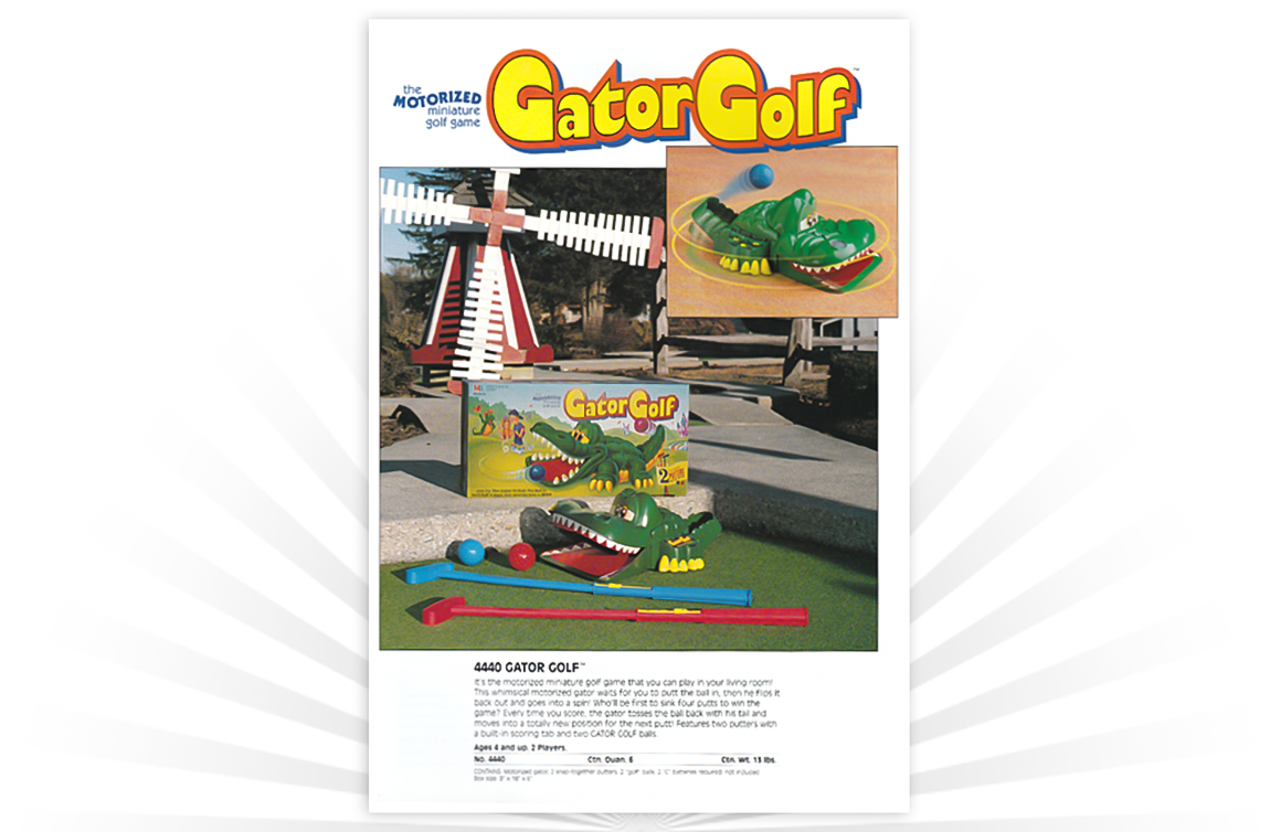 gator golf toy