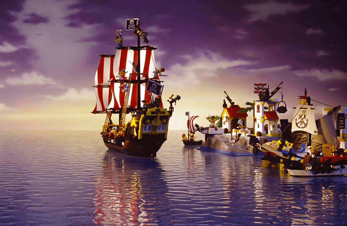 lego pirate ship 1989