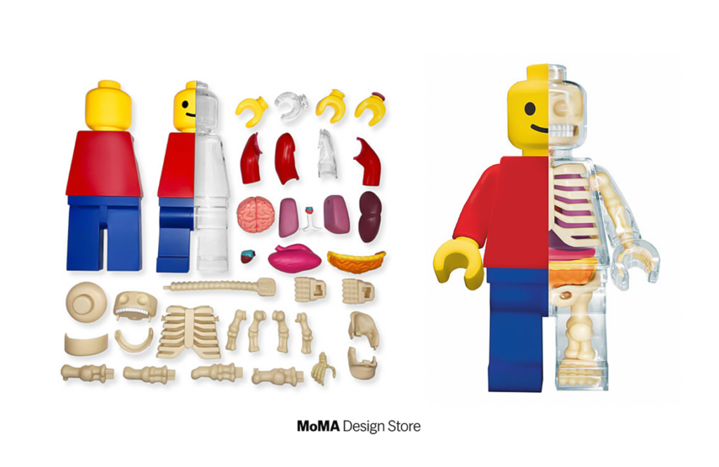 Jason Freeny Brick Man Anatomical Puzzle from MoMA Design Store Toy Tales