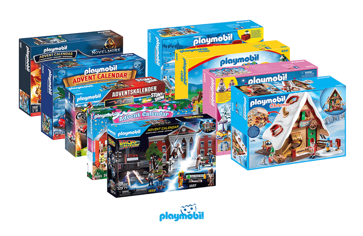 Calendars from Playmobil Toy Tales