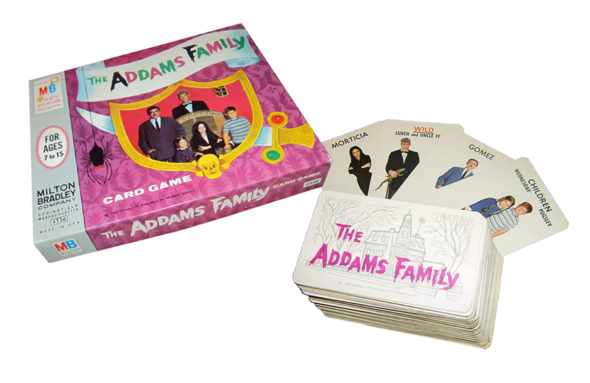 The Addams Family Card Game from Milton Bradley (1965) | Toy Tales