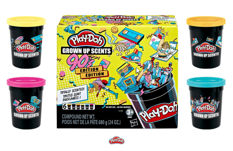 Play Doh Grown Up Scents 90s Edition Toy Tales