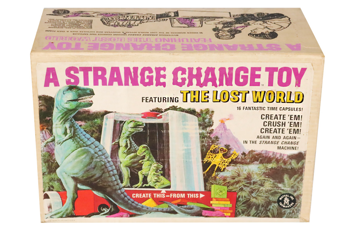 Packaging for Mattel's Strange Change Toy