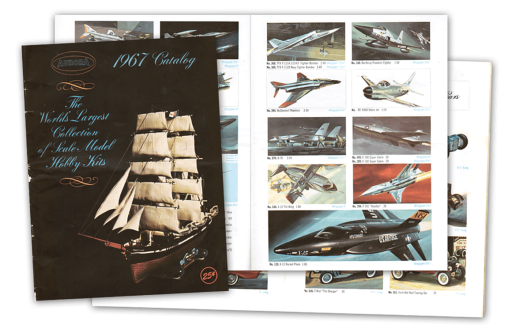 Aurora 1967 The World’s Largest Collection of Scale Model Hobby Kits