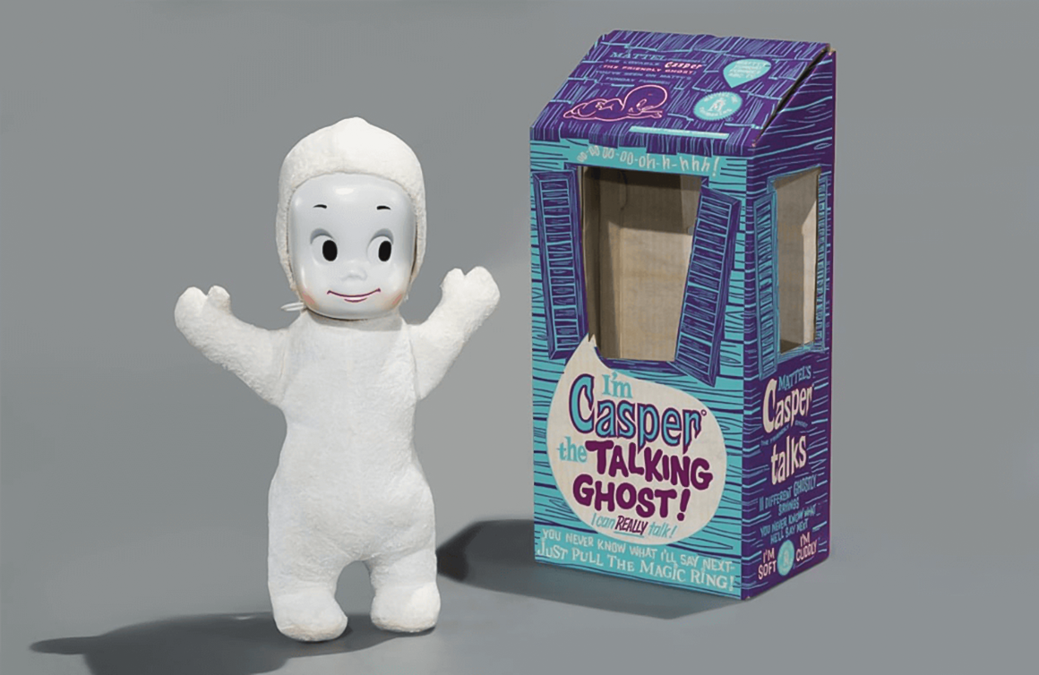 Casper the friendly store ghost stuffed animal