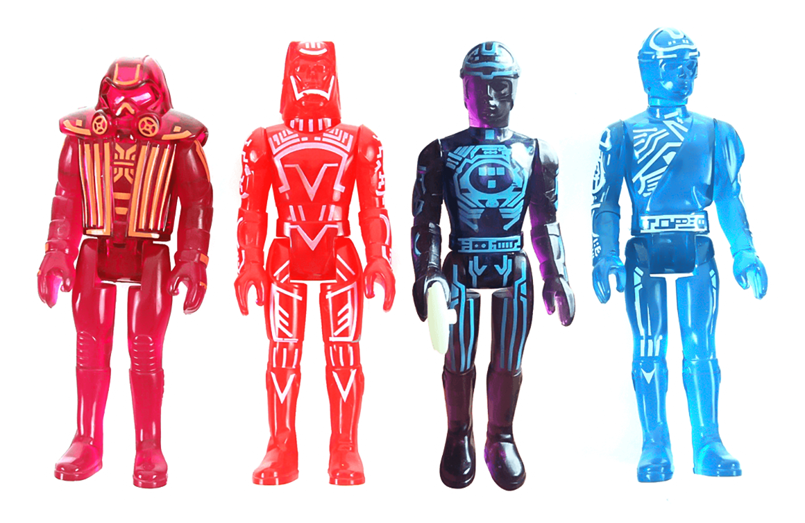 Tron Action Figures from TOMY (1982) | Toy Tales