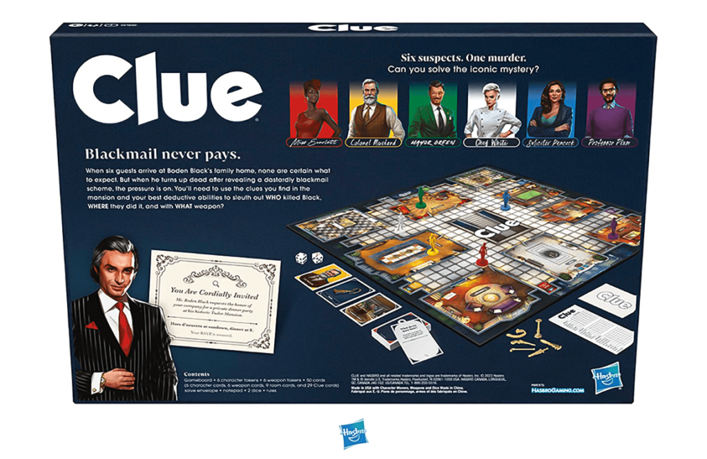 Clue from Hasbro | Toy Tales