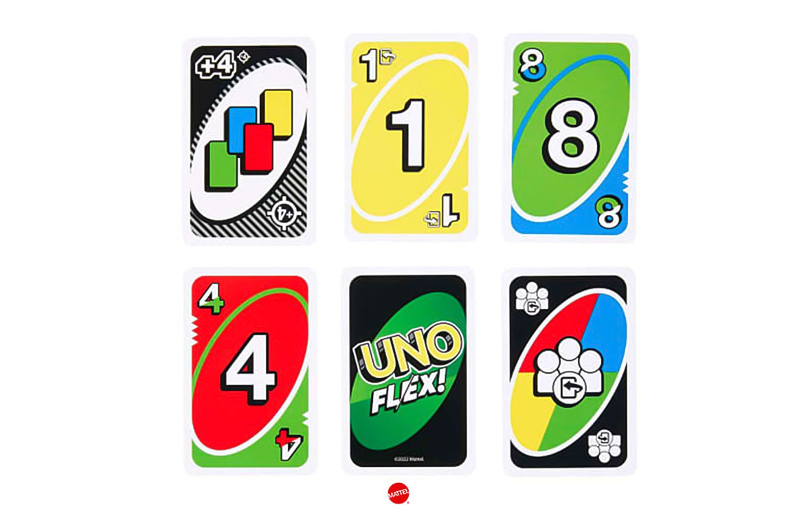  Mattel Games UNO Minimalista Card Game Featuring