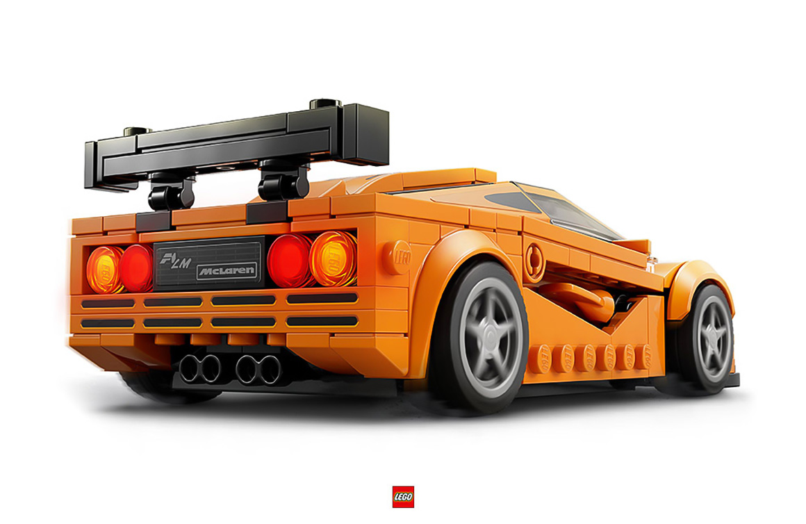 LEGO Speed Champions McLaren Solus GT and McLaren F1 LM
