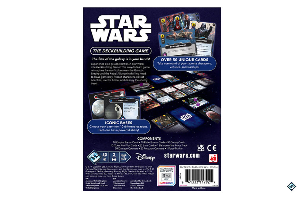 Star Wars: The Deck Building Game - Gioco Di Carte Per 2 Giocatori, Da 12 Anni, Durata 30 Min - 5