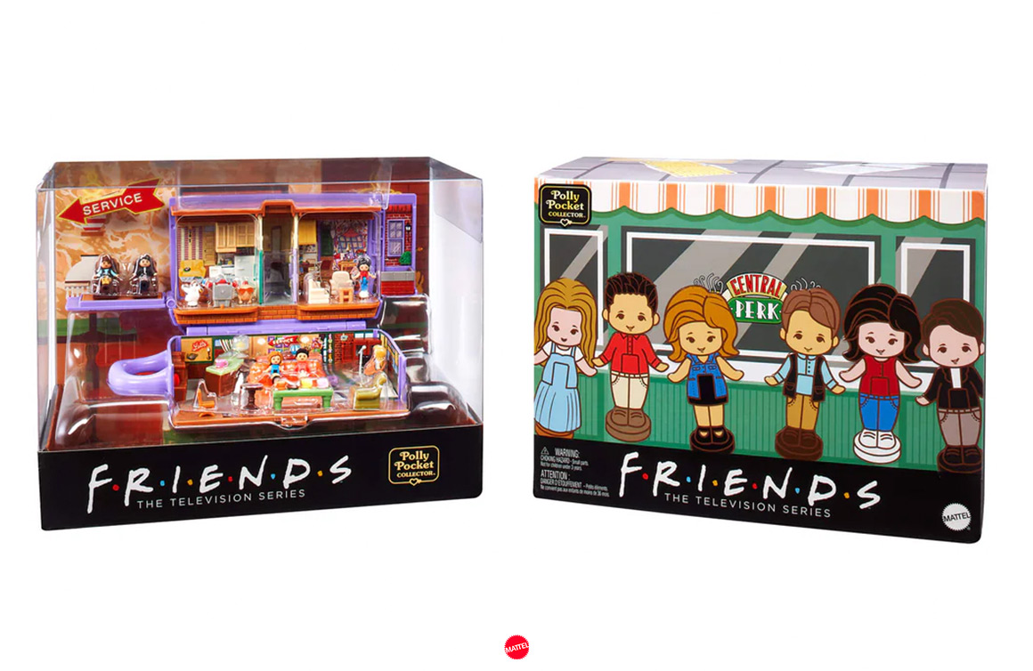 Recreate Your Favorite 'Friends' Scenes With The New 'Friends' Polly Pocket  Compact