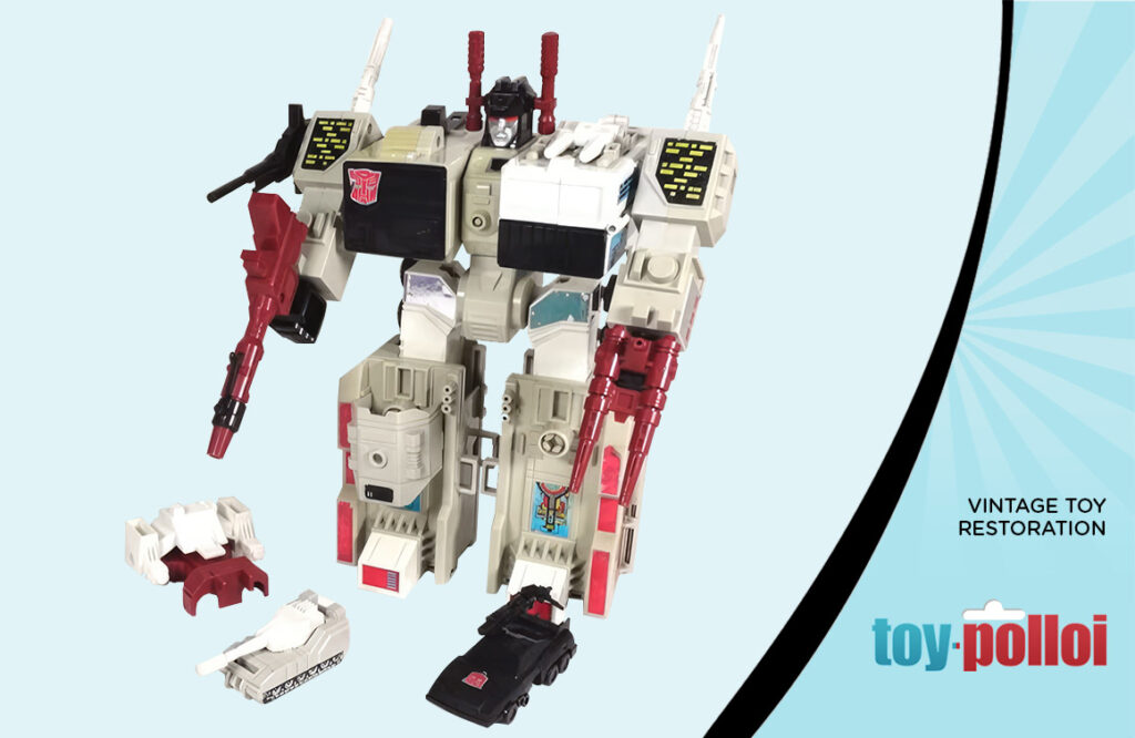 Vintage Toy Restoration – Transformers G1 Metroplex from Takara Tomy ...