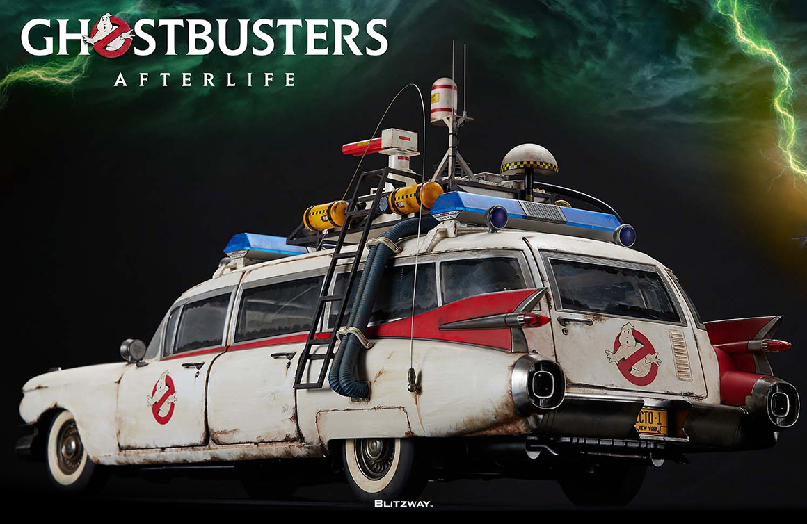 Ghostbusters Afterlife Ecto-1 1959 Cadillac Miller-Meteor