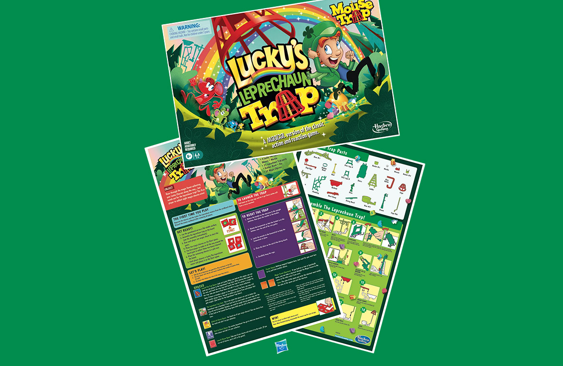 Lucky’s Leprechaun Trap Board Game