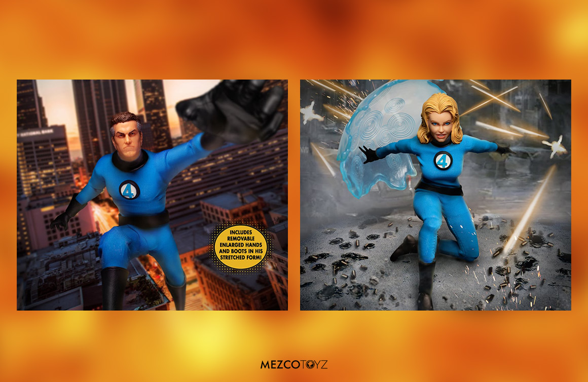 Fantastic Four Figures Mezco Toyz