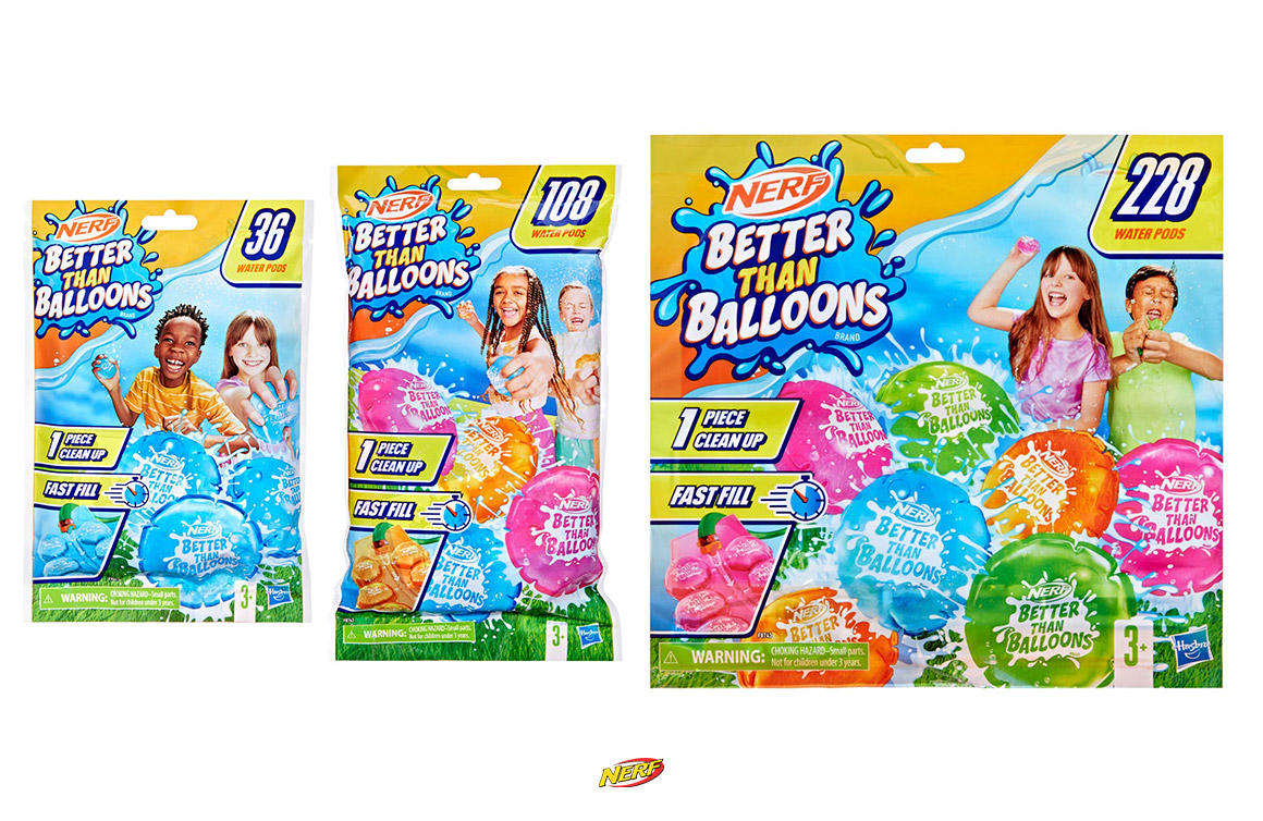 Nerf Better Than Balloons