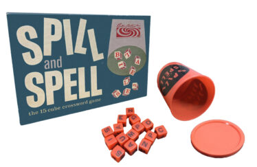 Spill and Spell game from Parker Brothers