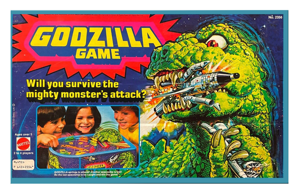 Godzilla Game Mattel