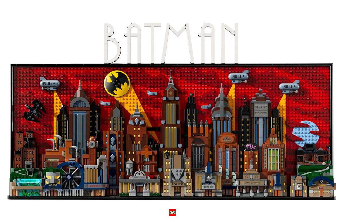 Batman: The Animated Series Gotham City from LEGO
