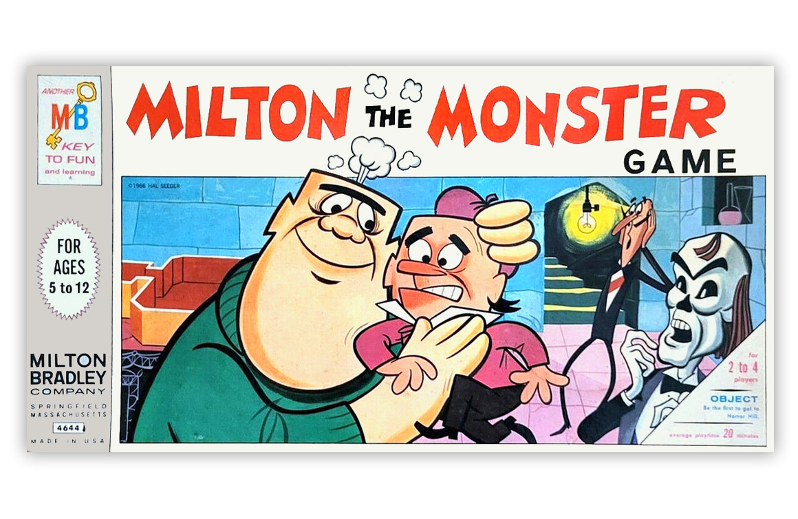 Milton the Monster Vintage Board Game Milton Bradley