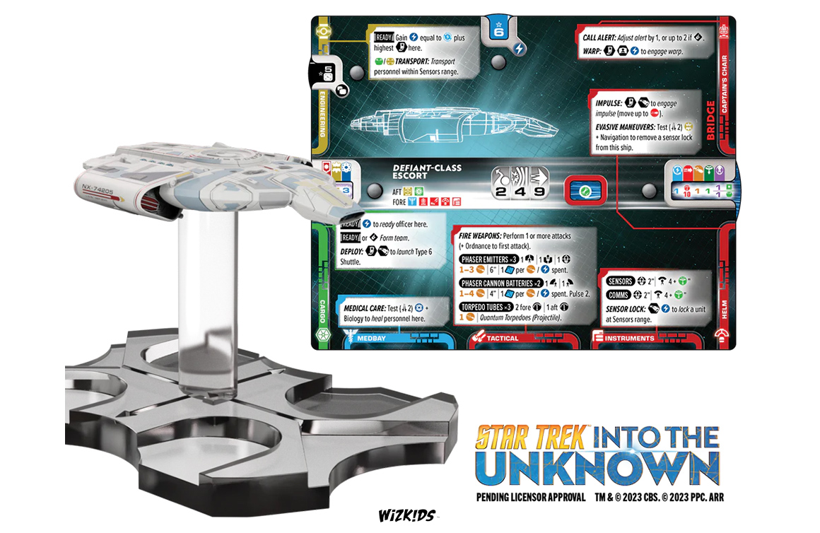 Star Trek: Into The Unknown – Federation vs. Dominion Core Set WizKids