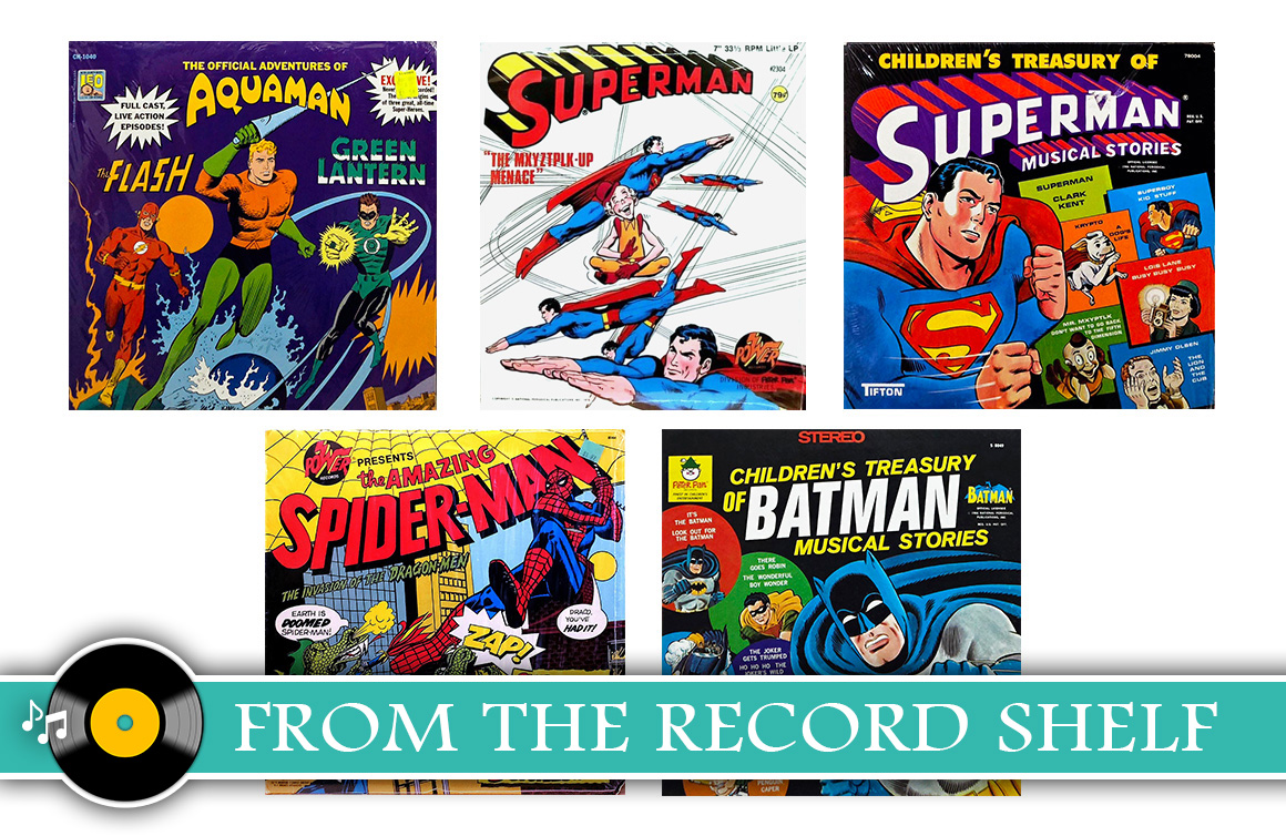 Pow! Bam! Zap! A Collector's Favourite Vintage Superhero Records