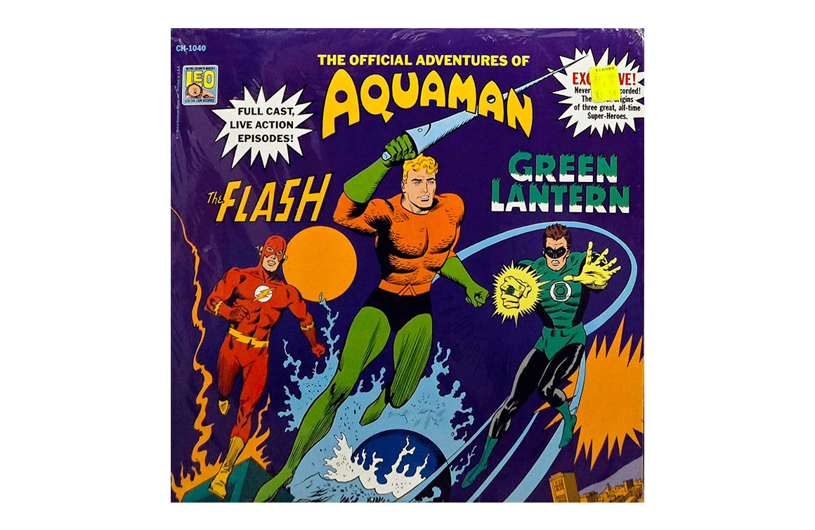 . The Official Adventures of Aquaman, The Flash and Green Lantern Record