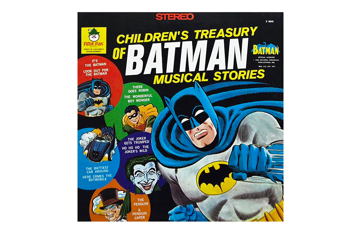 Children's Treasury of Batman Musical Stories Record