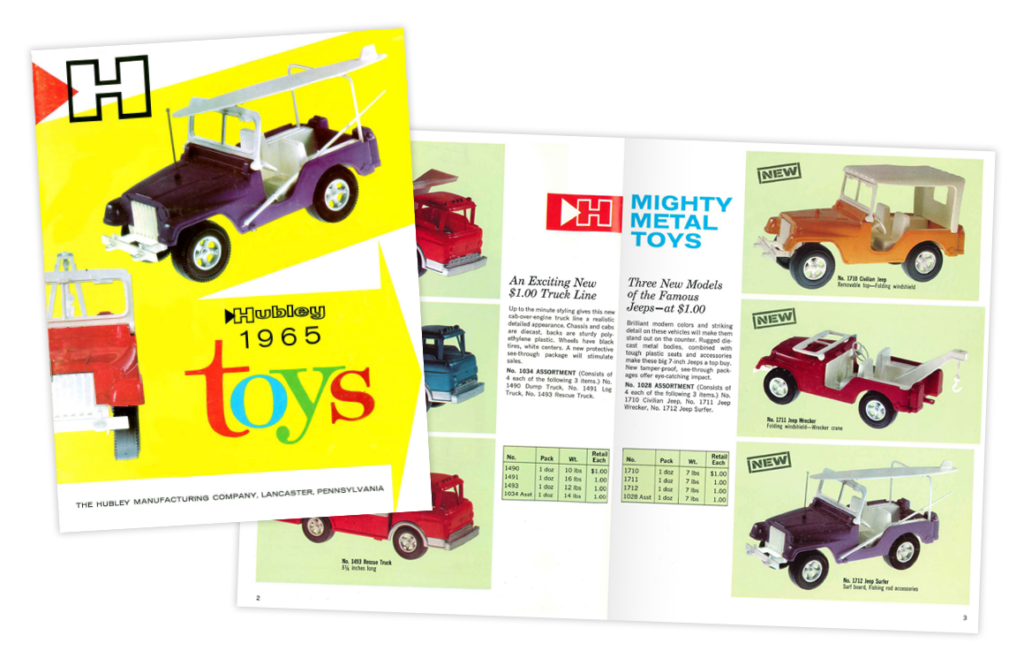 Hubley Toys Catalogue (1965) Toy Tales