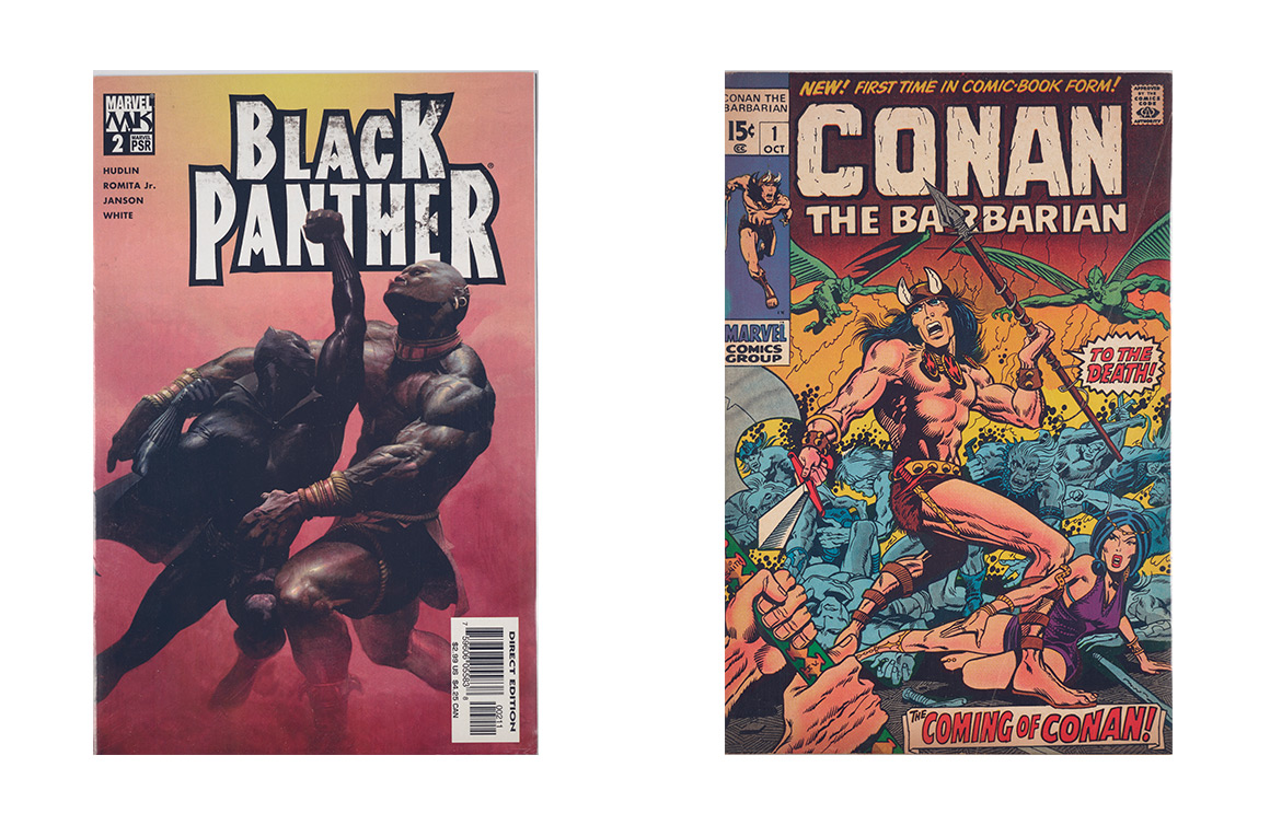 Prebula Comic Collection, Black Panther, Conan