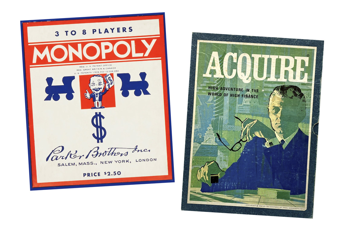 Classic Board Games, Monopoly, Acquire