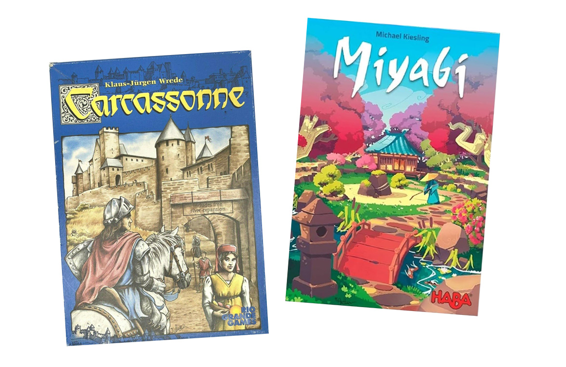 Vintage Board Games, Carcassonne, Miyabi