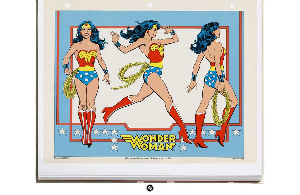 1982 DC Comics Style Guide, Standards Manual, Wonder Woman