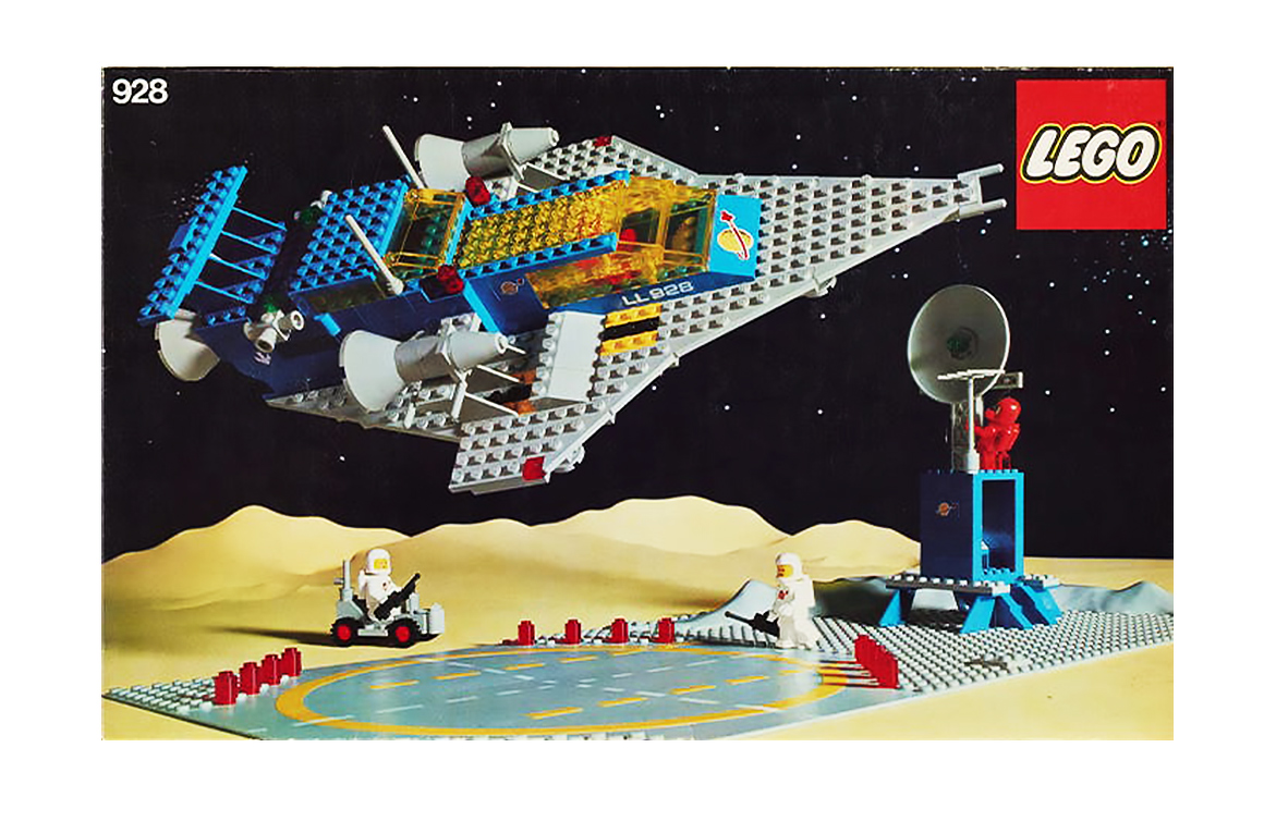 VIntage LEGO Space Set, 928 Galaxy Explorer