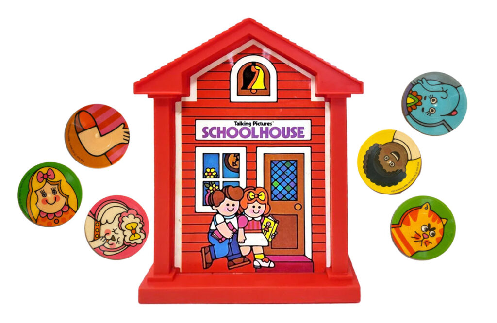 Talking Pictures Schoolhouse from Mattel (1972) | Toy Tales