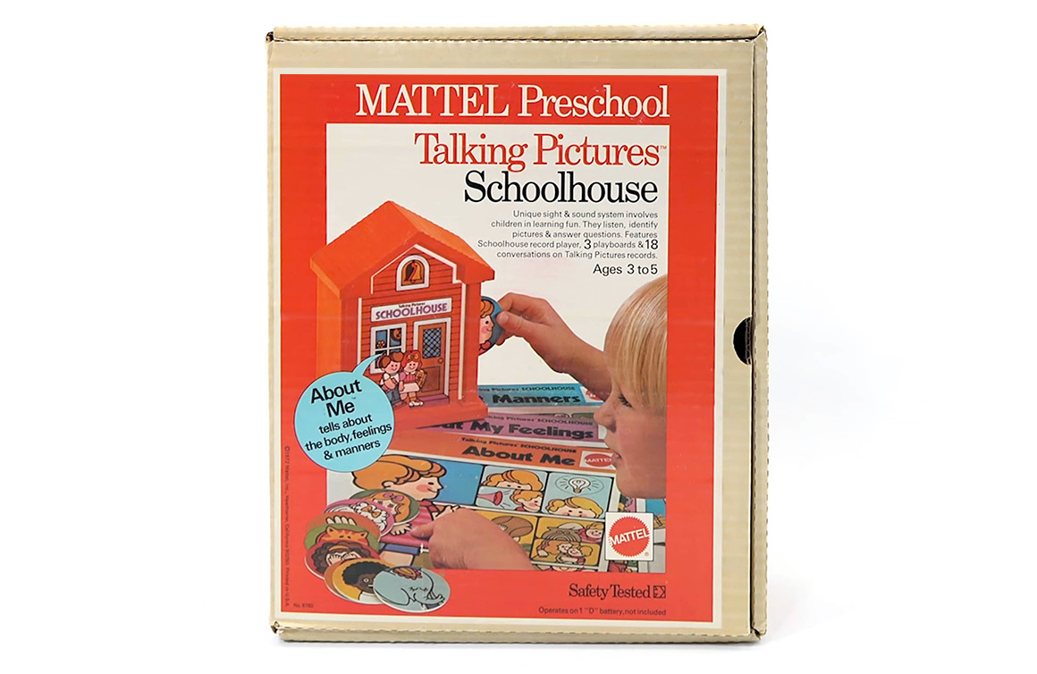 Talking Pictures Schoolhouse, Vintage Toys Mattel