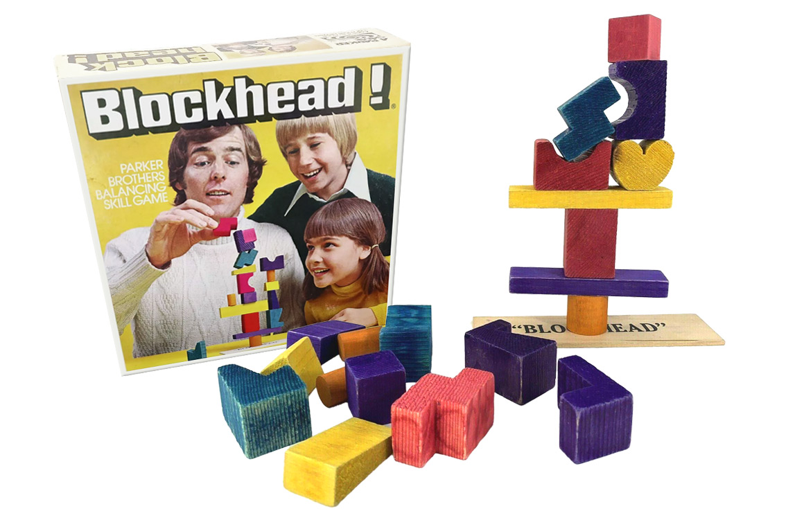 Blockhead! from Parker Brothers (1975) | Toy Tales