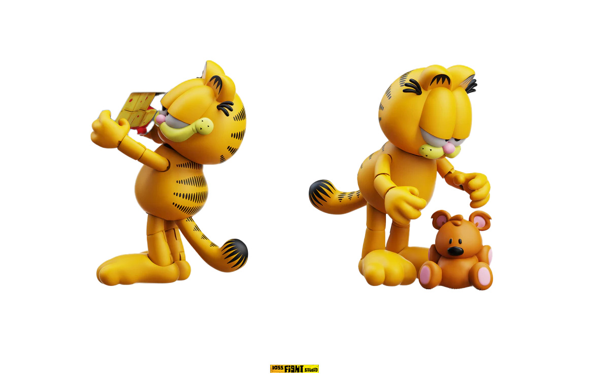 Garfield and Pooky Figures